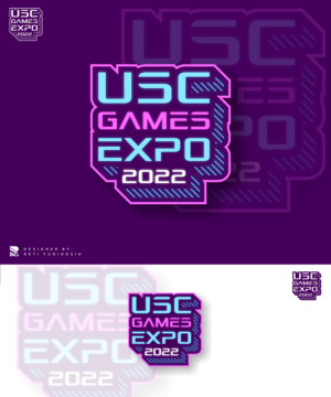 USC Games Expo 2022 | Logo Design by Erzan Design