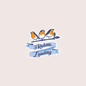 Three Robins Landing | Logo-Design von karika