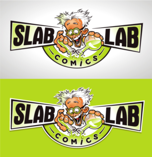 Slab Lab Comics | Logo Design by Suprakash 3