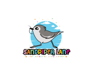 Sandpiper Lane  The Coastal Kids Store | Logo Design by Rixy toy