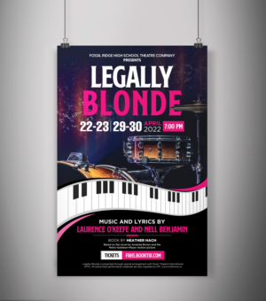 Legally Blonde the Musical Poster | Poster Design by debdesign