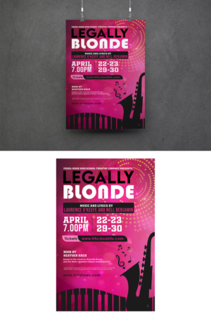 Legally Blonde the Musical Poster | Poster Design by ZeneFashions