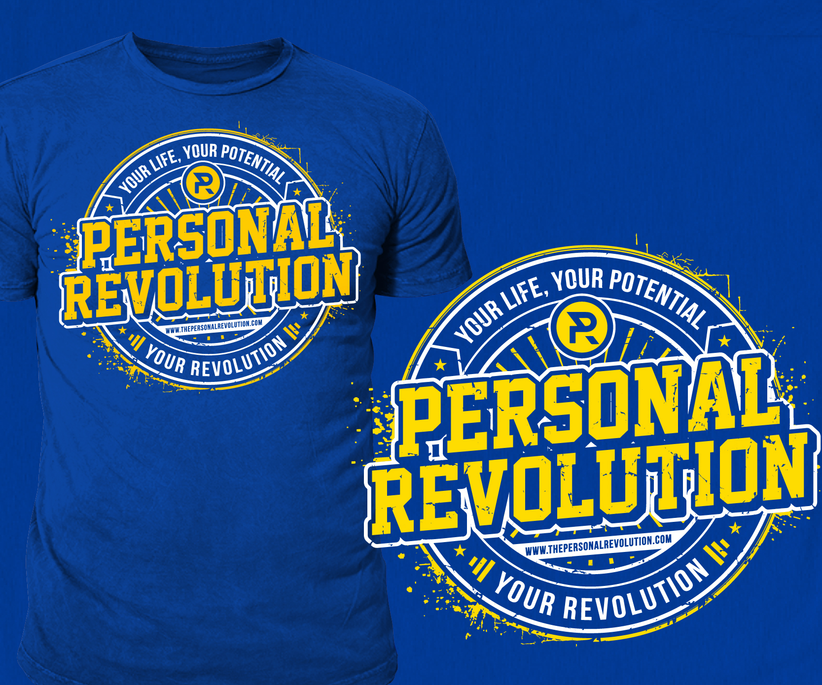 T-Shirt-Design von OR-PiXEL STUDIO ™ für Personal Revolution | Design #28049189