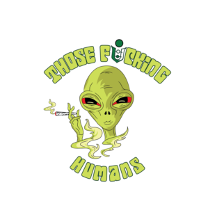 Alien smoking weed | T-Shirt-Design von dskyvbc