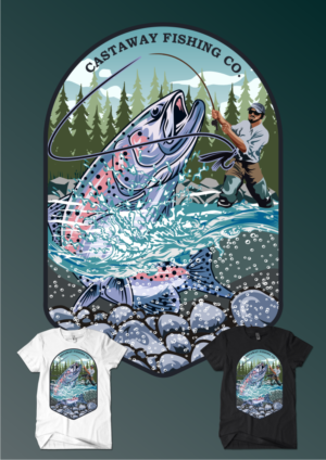 Castaway Fishing Co. Apparel Launch | T-Shirt-Design von Donan Rockezz