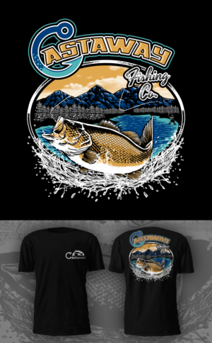 Castaway Fishing Co. Apparel Launch | T-Shirt-Design von D'Mono