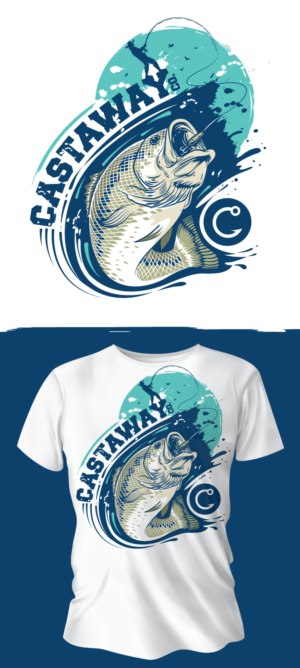 Castaway Fishing Co. Apparel Launch | T-Shirt-Design von ally designs