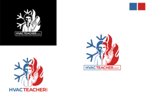 Logo Design by graphics1 for HVACTEACHER.COM | Design #28082082