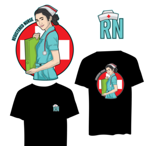 Nurse Healthcare Worker Hospital Medical T shirt | T-Shirt-Design von dskyvbc