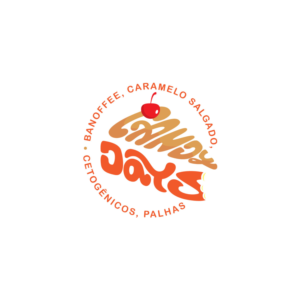 Candy Days (Banoffee, Caramelo Salgado, Cetogênicos, Palhas) | Logo-Design von DesignFriday