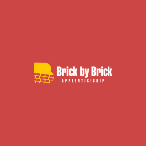 Brick by Brick      OR    Brick By Brick Apprenticeship | Logo Design by Folio360