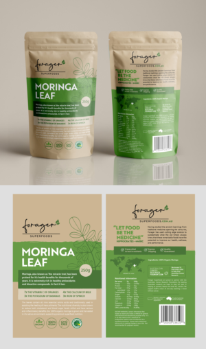 Forager Superfoods Packaging Design | Packaging Design by javoramirez