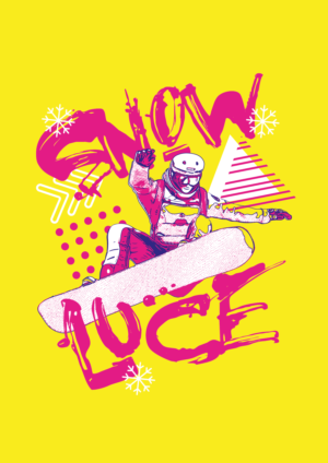 Snowboarding clothing brand in need of a bright colored and crazy t-shirt design. | T-Shirt-Design von Bento Design