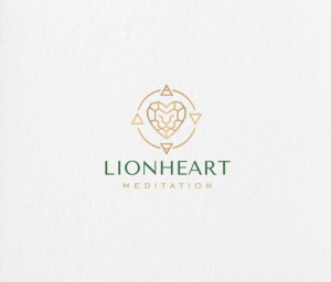 Lionheart Meditation | Logo Design by Birdcage