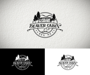 Beaver Cabin AVL NC | Logo Design by Logo Stock