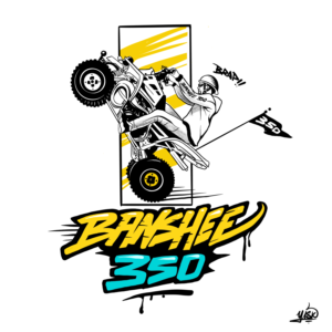 Banshee 350 | T-Shirt-Design von El Yisk 2