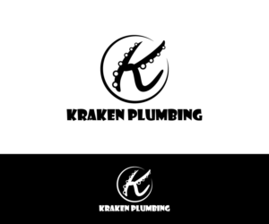 Logo Design by candycream for Kraken Plumbing  | Design #28169670