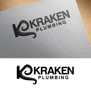 Logo Design by GODDREAMCREATION for Kraken Plumbing  | Design #28162800