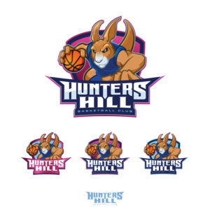 Hunters Hill Basketball Club | Logo Design by Gabriel T. Marques