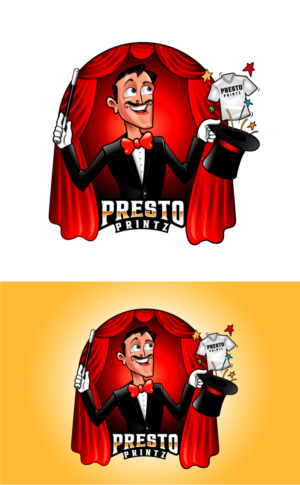 Presto Printz Logo Graphic | Grafik-Design von Suprakash 3