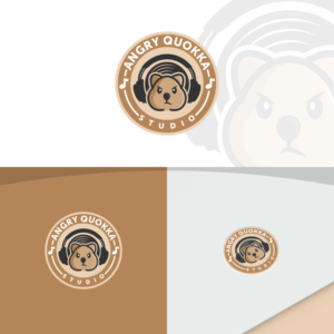 Angry Quokka Studio | Logo Design by DenJoyo