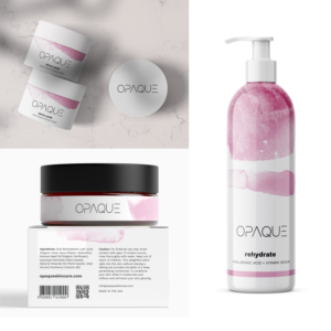 Opaque Skincare packaging designs | Etikett-Design von Design Dog