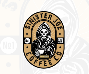 Sinister Joe Coffee Co or Sinister Joe Coffee | Logo-Design von CreativeFeather