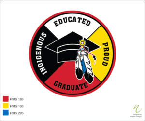 Native American Graduates Patch | Graphic Design by Nuepine Designs