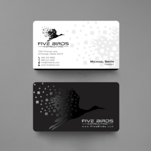 Cyber Security and Privacy Consulting Biz Cards | Business Card Design by chandrayaan.creative