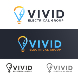 Vivid Electrical Group | Logo Design by creative.bugs