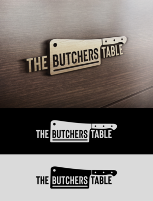 Logo Design by grrssn for The Butchers Table | Design #28203231