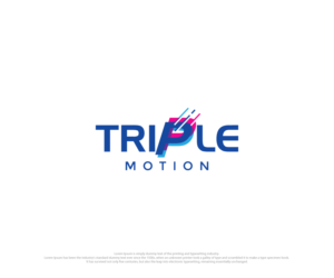 TRIPLE MOTION | Logo Design by ecorokerz