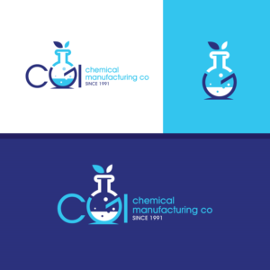 CGI chemical manufacturing co since 1991 | Logo Design by Revolt Team