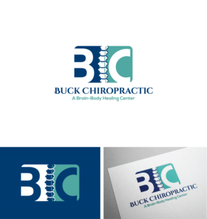 Buck Chiropractic        A Brain-Body Healing Center | Logo Design by Deziners Zone