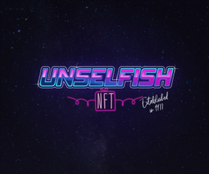 Unselfish NFT - Badge Logo Design | UnselfishNFT.com | Graphic Design by design.bb