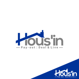 logo name: Hous'in. pay-out: Deal&Live | Logo Design by Gerald Design 3