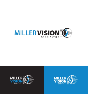 Miller Vision Specialties | Logo-Design von Kira.graphics