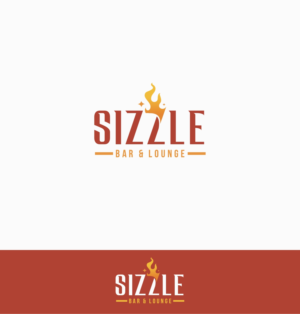 SIZZLE - BAR & LOUNGE | Logo Design by ecorokerz