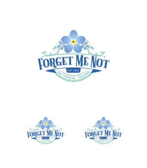 Forget Me Not | Logo Design by 68_Design