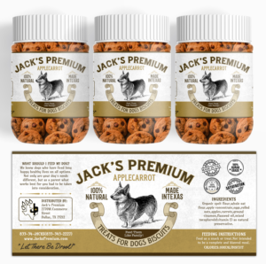 Jack's Premium Biscuit Label | Label Design by SAI DESIGNS