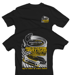 Western Rattler 300 at the Penticton Speedway | T-Shirt-Design von PedagingPlastik