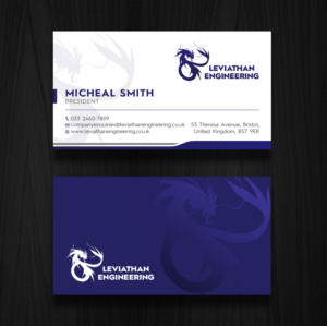 Leviathan Engineering Business Cards | Visitenkarten-Design von RENEXIT