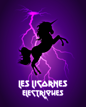 Les Licornes Electriques | Graphic Design by ACK Design