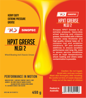 ILD Sinopec grease cartridge label design project | Etikett-Design von Nexsus