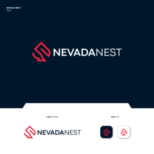 NEVADA NEST | Logo Design by JBalloon Design