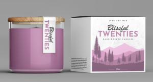 Blissful Twenties Candle Company needs a Label design | Label Design by Graphic Storm