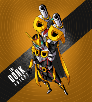 The DORK Knight (a superhero that is a dork) | Figur-Design von MarkTzee