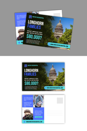 InState marketing postcards (6x9) | Postkarten-Design von Design Motion