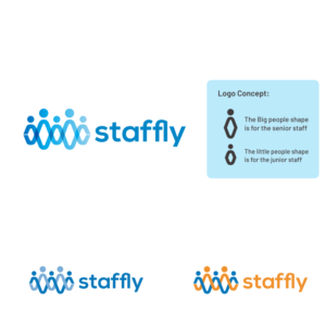 Staffly | Logo Design by Keita.