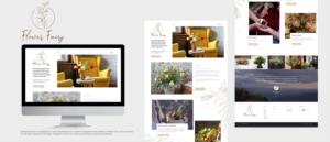 Web Design by maria.hanshaw.designer for Flower-fairy | Design #28392851